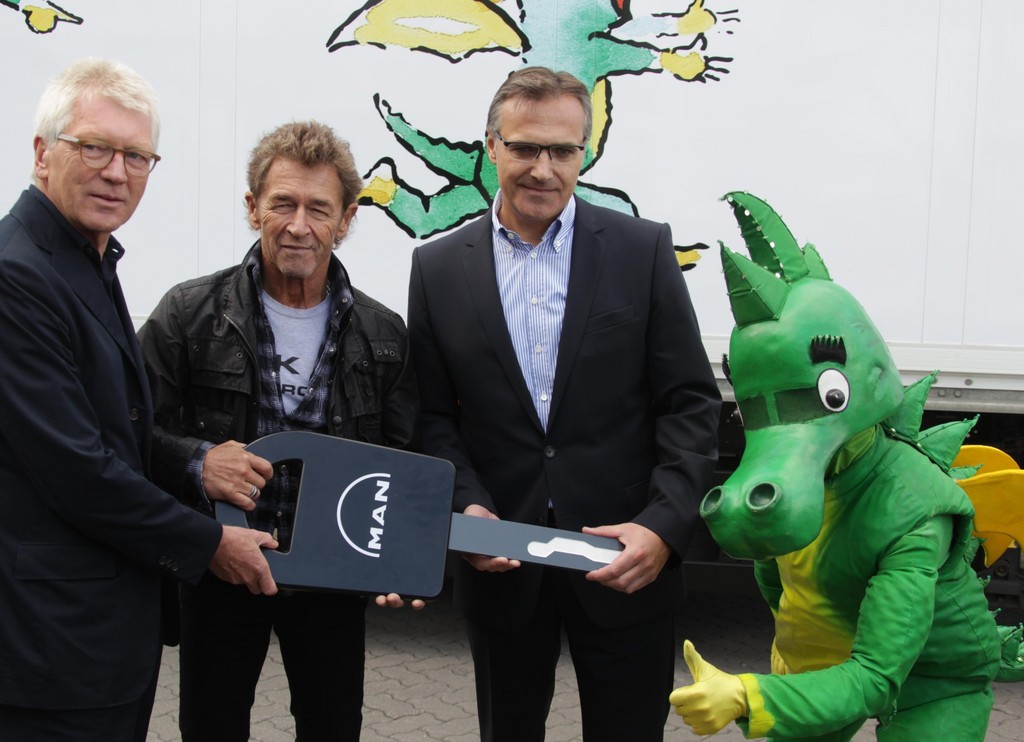 Peter Maffay und Tabaluga gehen mit MAN auf Tour
