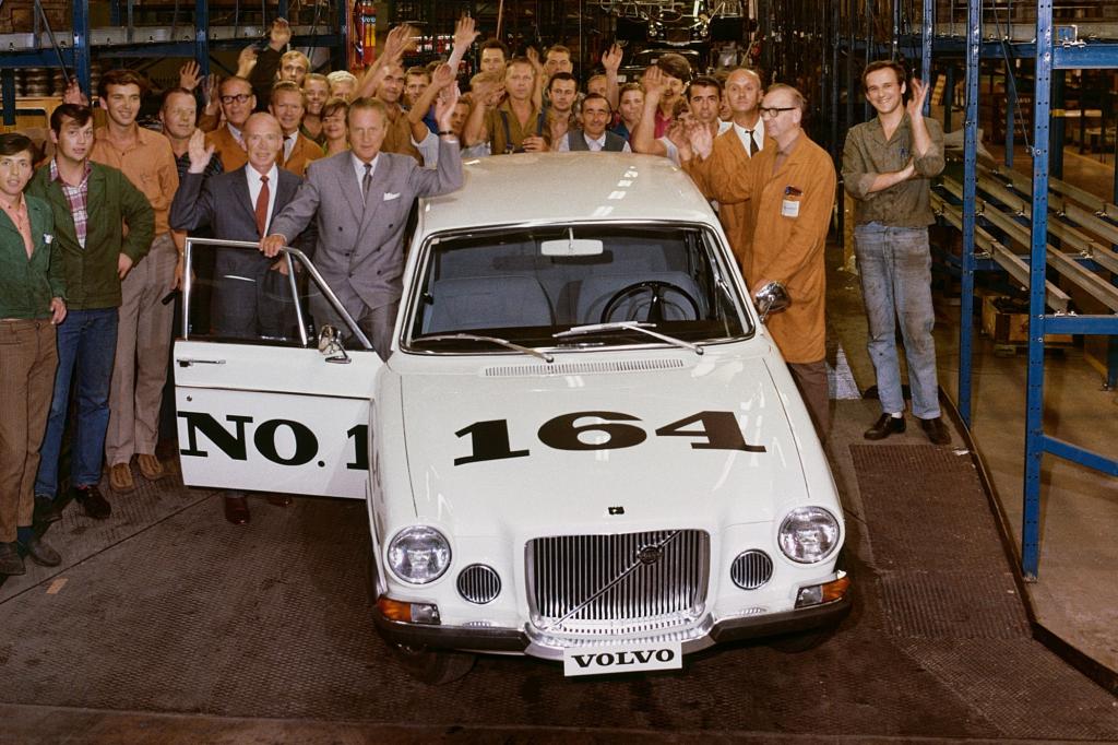 Platz 14: Volvo 164 Jahr 1968