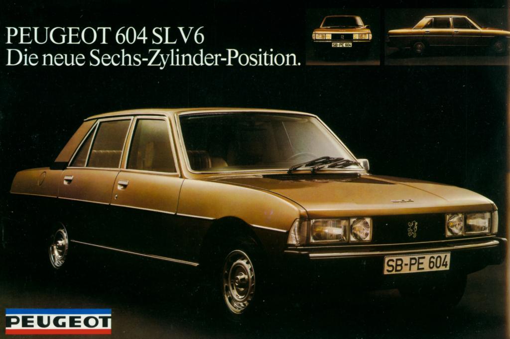 Platz 16: Peugeot 604 Jahr 1975