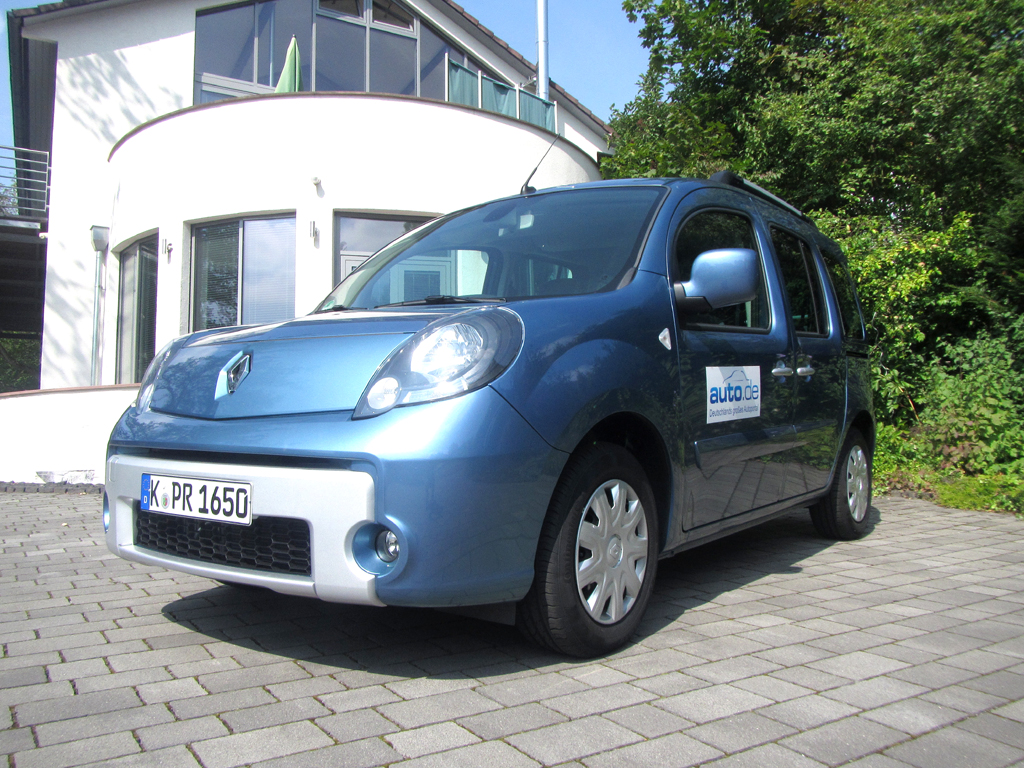 Renault Kangoo, hier als Pkw mit 66/90 kW/PS starkem Diesel. 