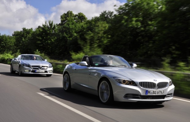 Roadster-Vergleich: Eine Klasse für sich - Mercedes SLK 350 gegen BMW Z4 35i und Mazda MX-5