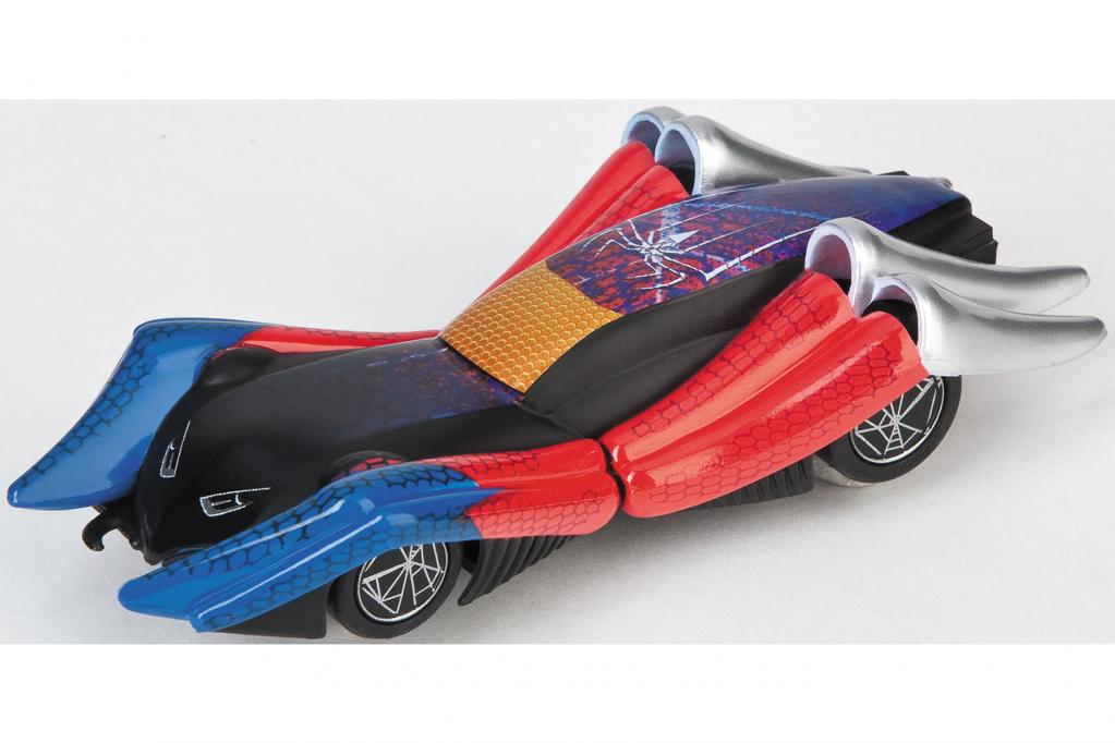 Spinne auf Speed: Die Spiderman-Autorennbahn