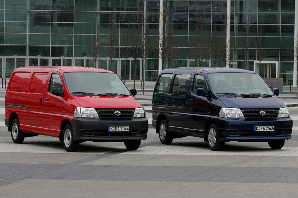 Toyota-Transporter - Die Rückkehr der Blaumänner