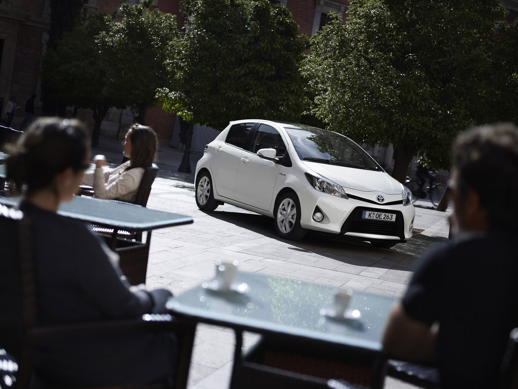 Toyota Yaris Hybrid gewinnt Vergleichstest