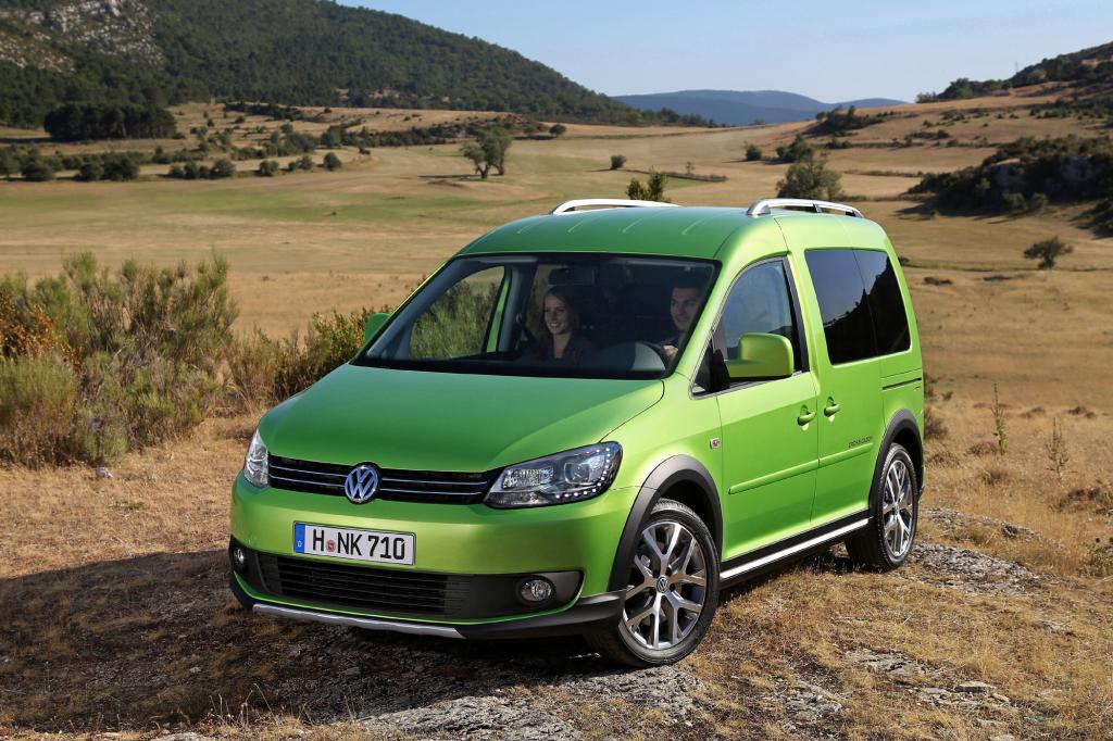 VW Cross Caddy - Mit der Familie ins leichte Gelände