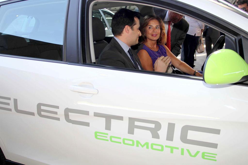 Zwei Seat e-Altea für das Rathaus in Madrid