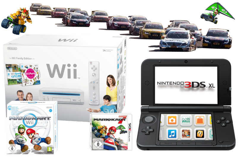 auto.de-Gewinnspiel zum Family & Friends Cup: Tickets fürs DTM-Finale, Nintendo 3DS XL und Nintendo Wii 