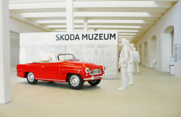 Škoda-Museum kurz vor der Wiederöffnung