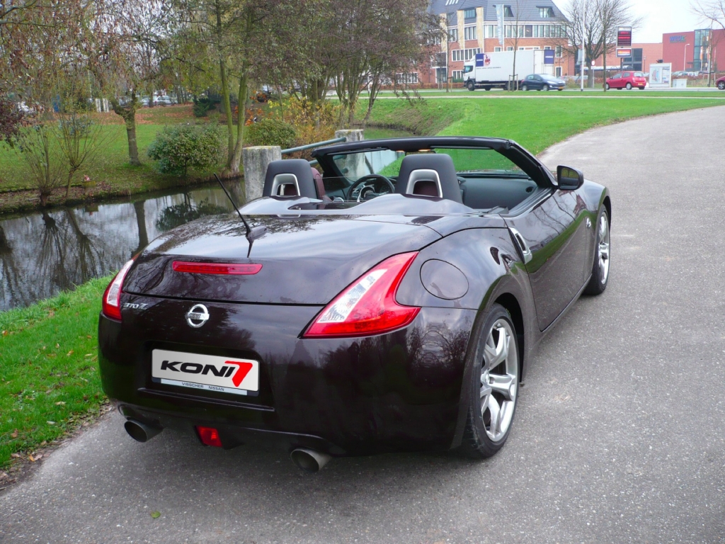 Ab sofort verfügbar: KONI SPORT-Stoßdämpfer für den Nissan 370Z - Denn es ist nie zu früh für die nächste Saison aufzurüsten