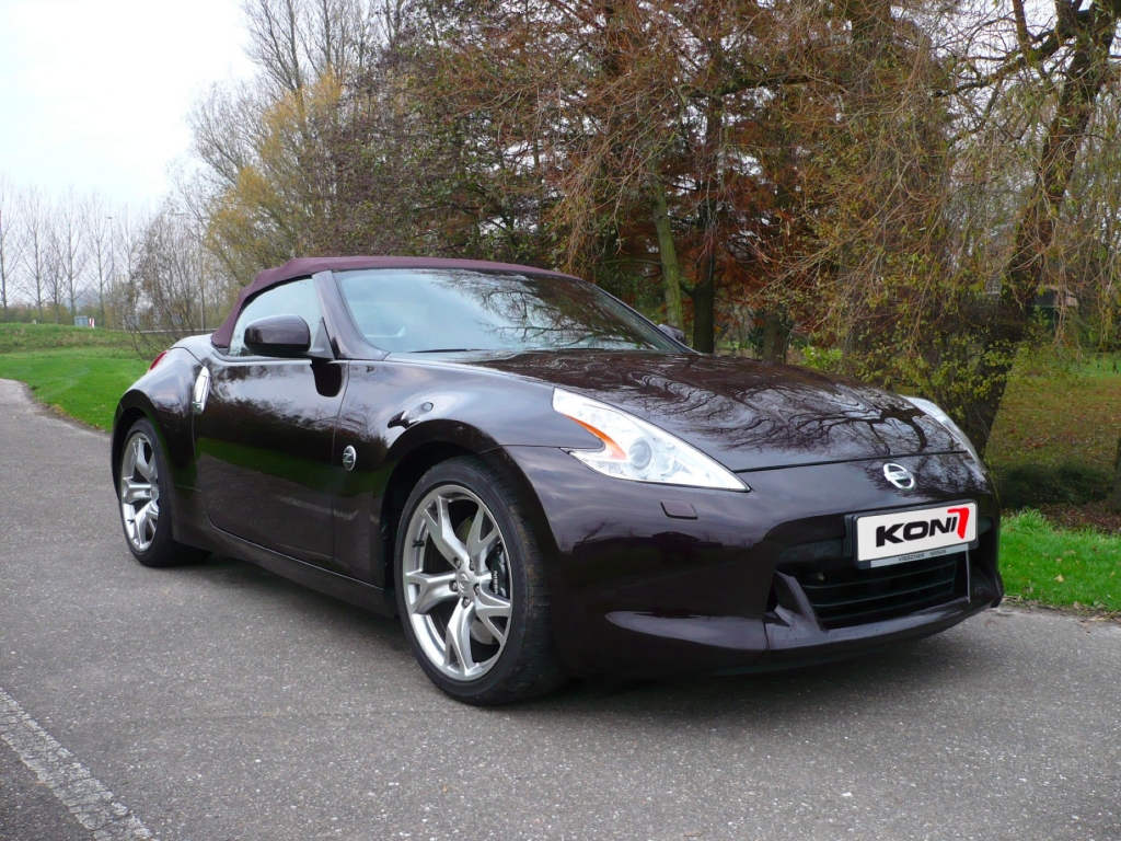 Ab sofort verfügbar: KONI SPORT-Stoßdämpfer für den Nissan 370Z - Denn es ist nie zu früh für die nächste Saison aufzurüsten