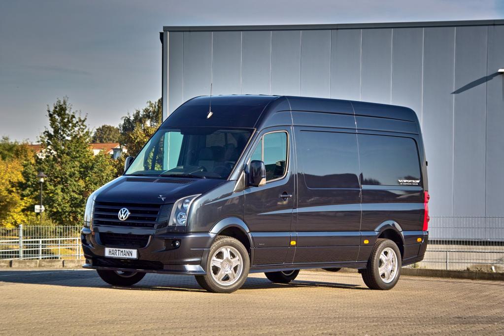 Arbeitstier im Tuning Outfit: Der VW Crafter CP Stream
