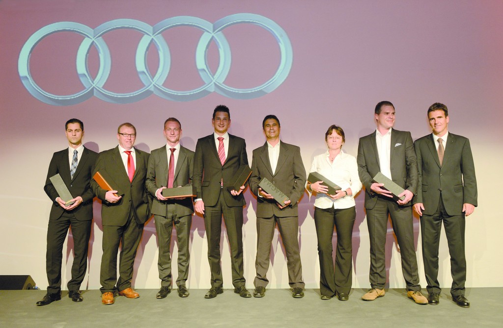 Audi ehrt Verkäufer