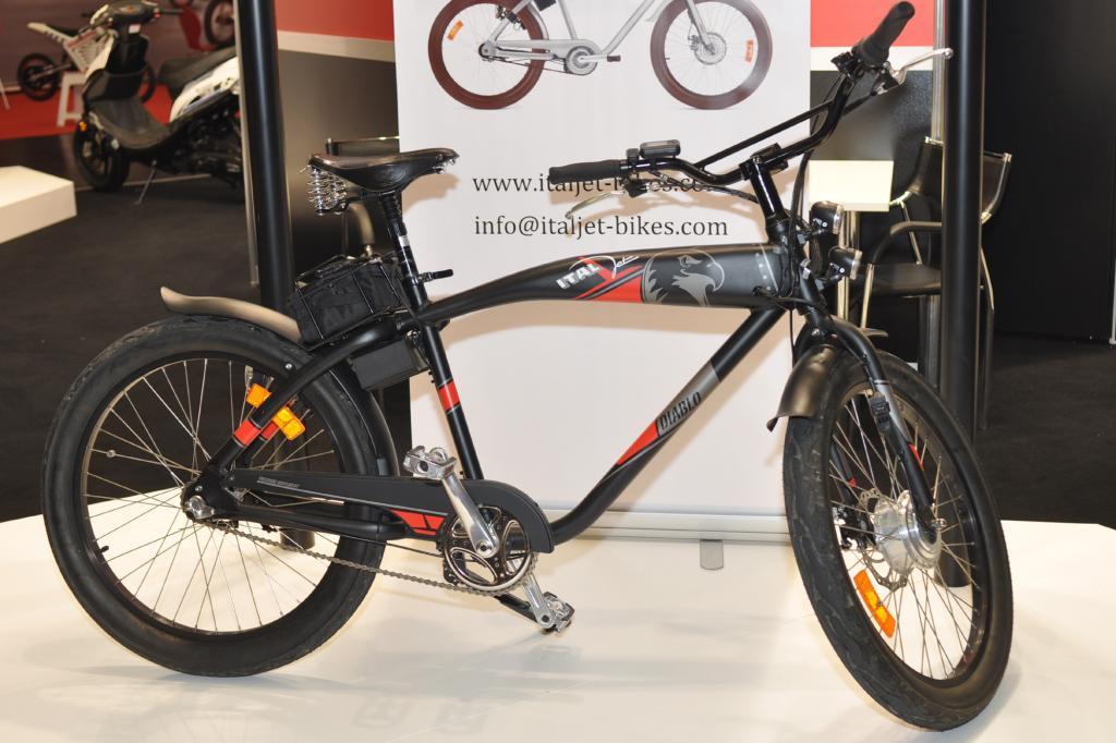 Besonders schick ist das E-Bike von Italjet