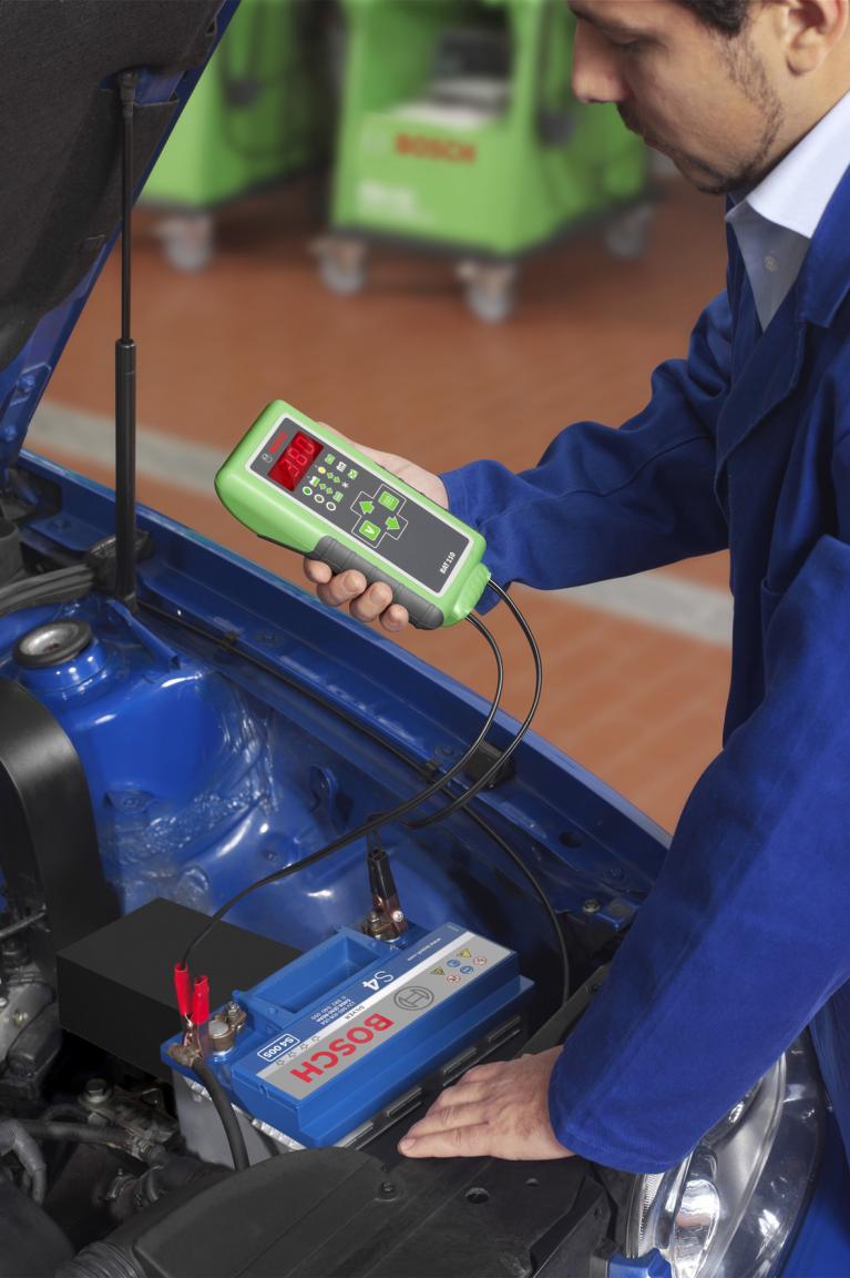 Bosch lädt zum kostenlosen Batteriecheck