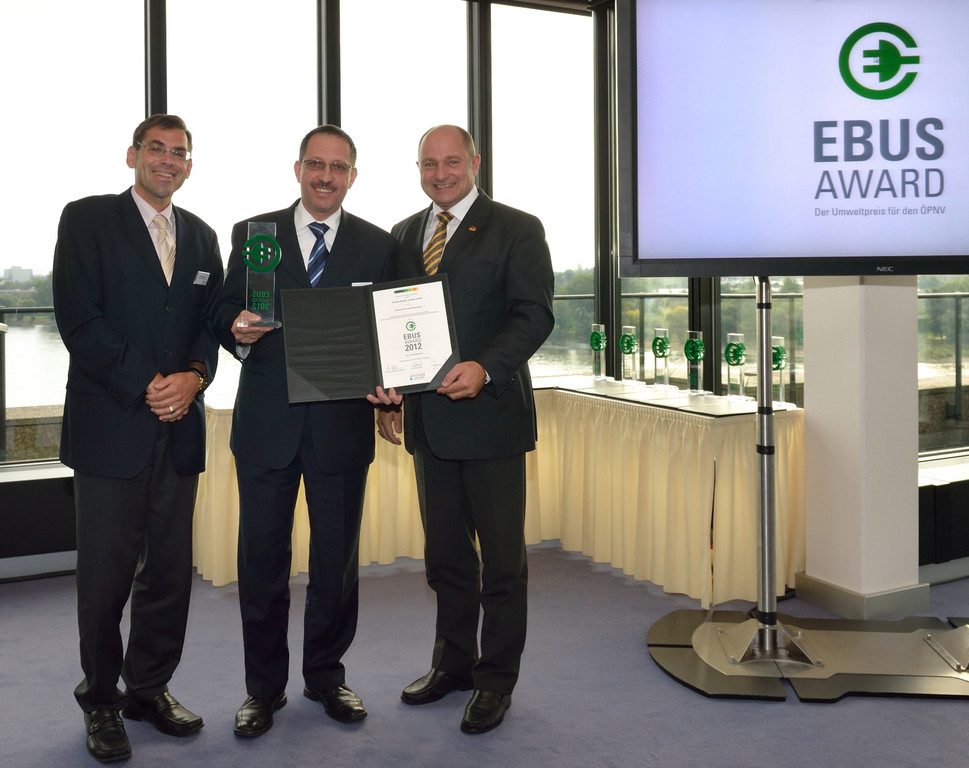 Brennstoffzellen-Bus gewinnt der ÖPNV-Umweltpreis