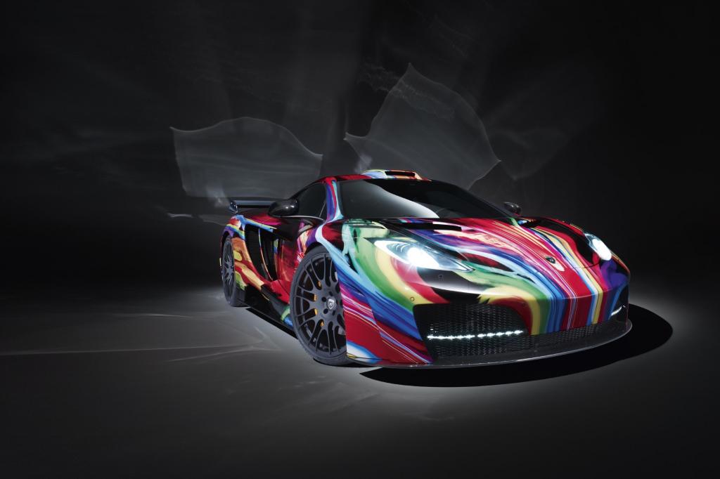 Bunter Raser - Hamann färbt den McLaren MP4-12C