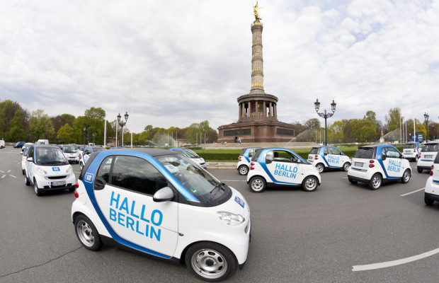 Car2go-Flotte in Berlin wächst auf 1200 Fahrzeuge