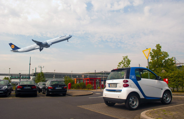 Car2go jetzt auch am Flughafen Düsseldorf