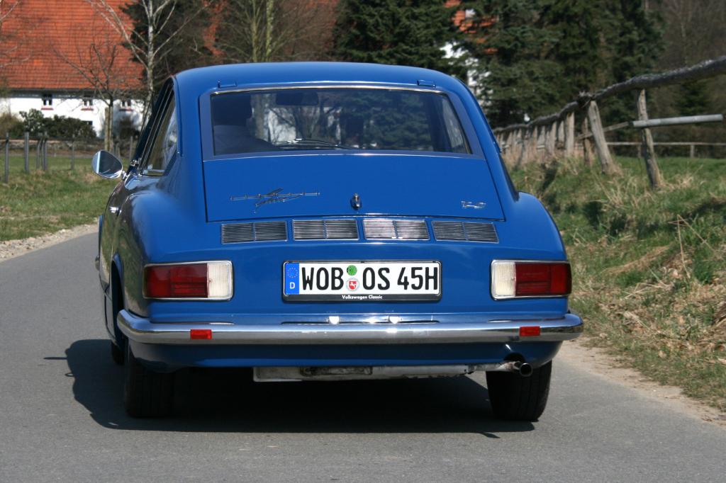 Das Design war eine Mischung aus dem Karmann Ghia vom Typ 14 und dem Typ 34