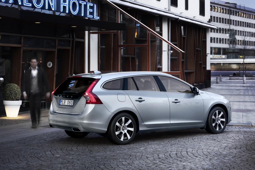 Der Volvo V60 bietet eine Plug-in-Version