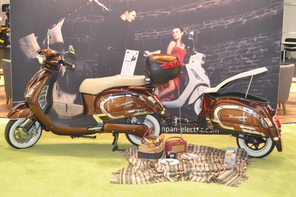Die Firma Kumpan electric zeigt auf der Intermot das Modell 1954
