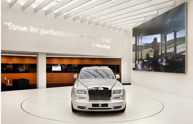 Einmal im Rolls-Royce Platz nehmen