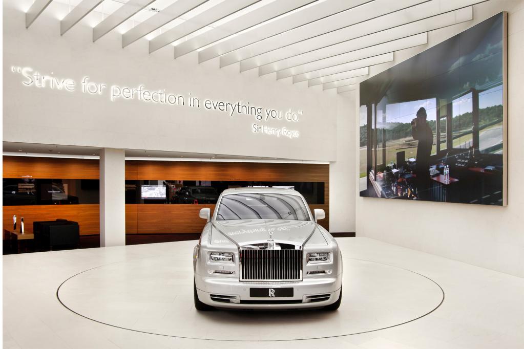 Einmal im Rolls-Royce Platz nehmen