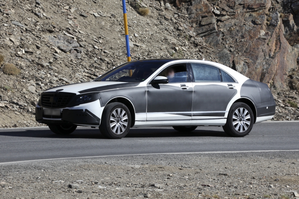 Erwischt: Mercedes S-Klasse – Mercedes’ neues Flaggschiff