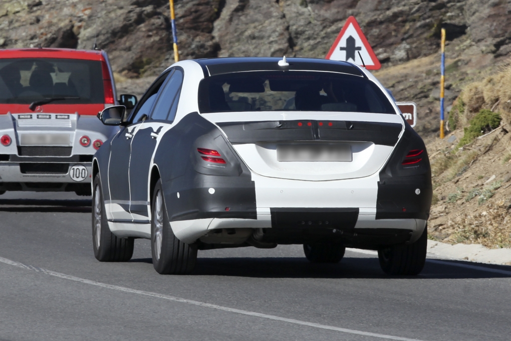Erwischt: Mercedes S-Klasse – Mercedes’ neues Flaggschiff