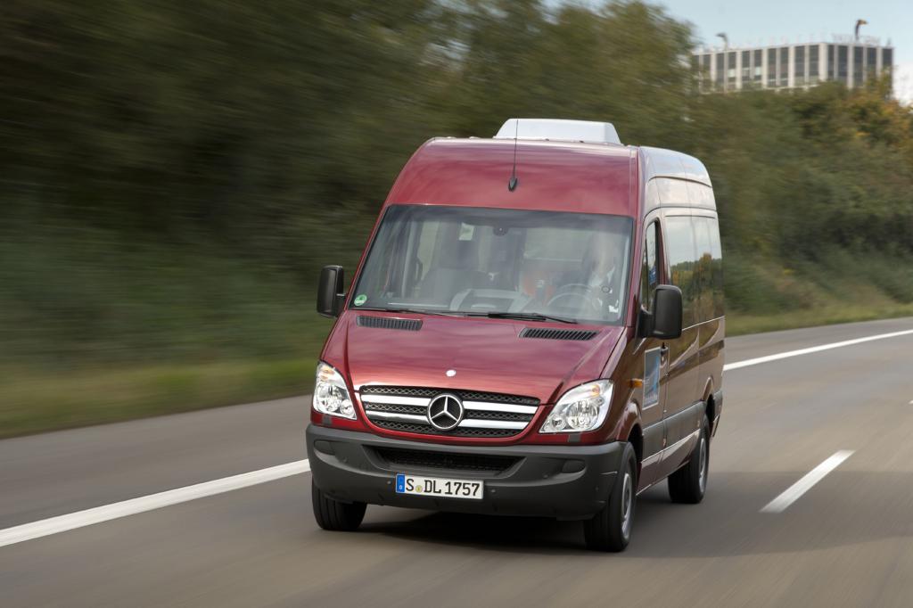 Fahrbericht: Mercedes Sprinter mit 7G-Tronic - Sieben auf einen Streich