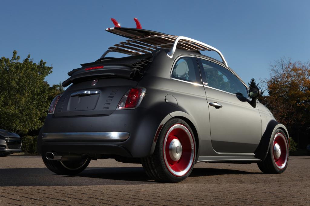 Fiat stellt eine Surferversion des 500 in Las Vegas vor