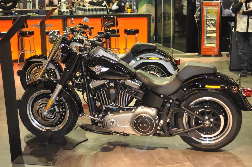 Harley zeigt die Fat Boy Special