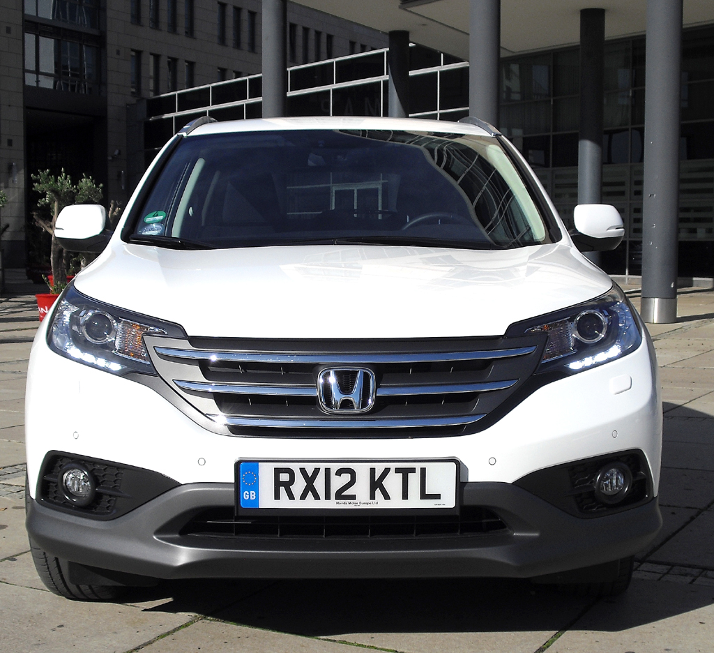 Honda CR-V: Blick auf die Frontpartie. 