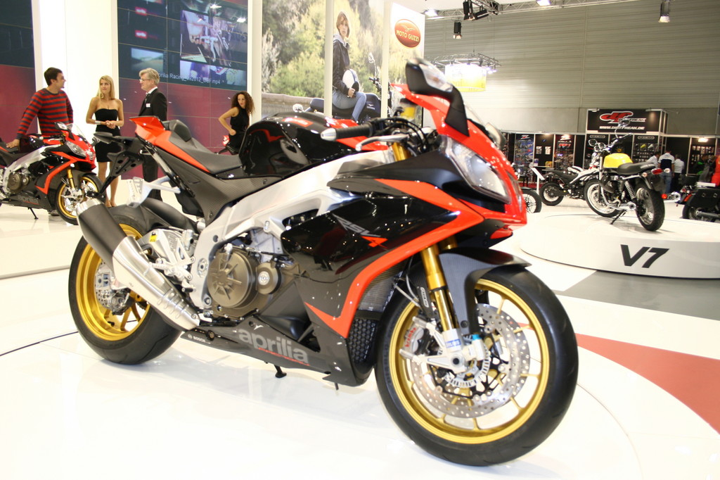 Intermot 2012: Aprilia RSV4 noch näher am Rennsport