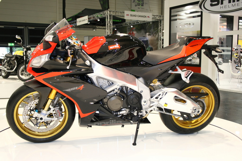 Intermot 2012: Aprilia RSV4 noch näher am Rennsport