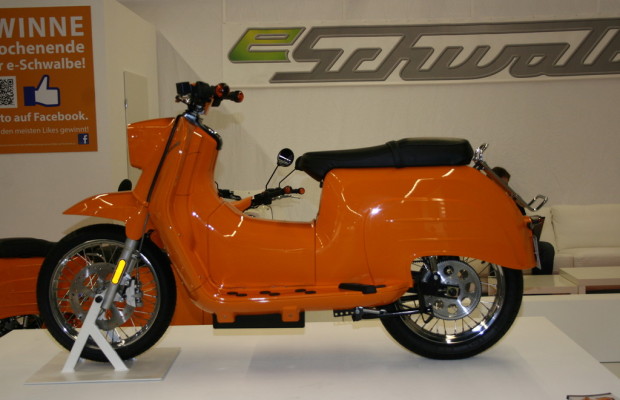 Intermot 2012: Im Frühjahr soll es mit der E-Schwalbe klappen