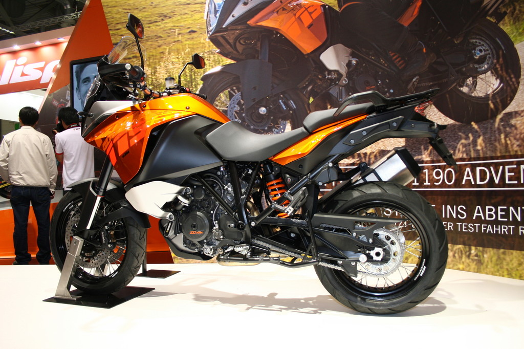 Intermot 2012: KTM kontert mit der 1190 Adventure