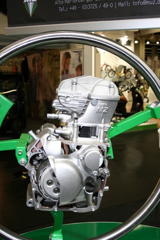 Intermot 2012: MZ entwickelt neuen 125er-Motor