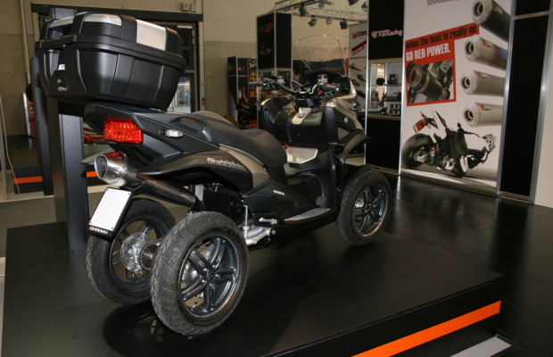 Intermot 2012: Quadro bringt den ersten Vierrad-Roller