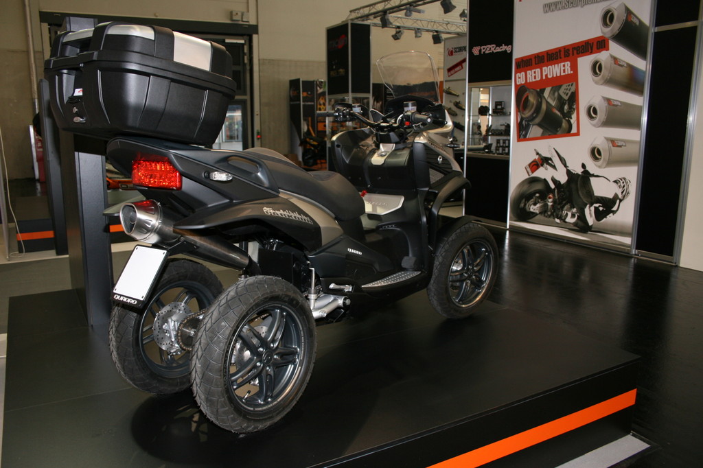Intermot 2012: Quadro bringt den ersten Vierrad-Roller