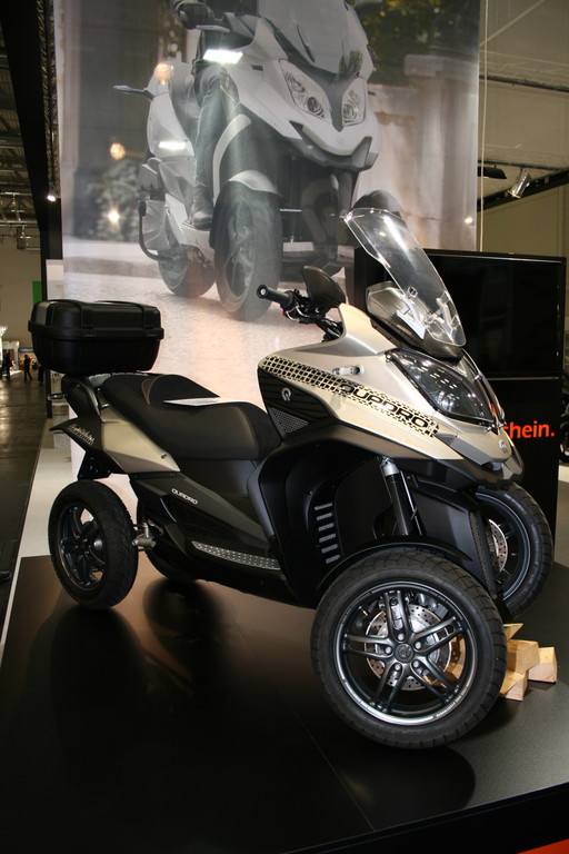 Intermot 2012: Quadro bringt den ersten Vierrad-Roller