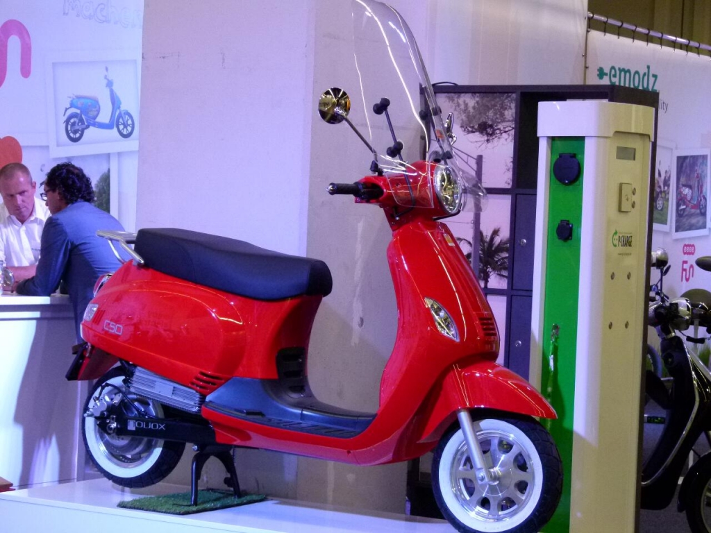 Intermot Köln 2012: Alternative Antriebe – Elektrobikes und Scooter
