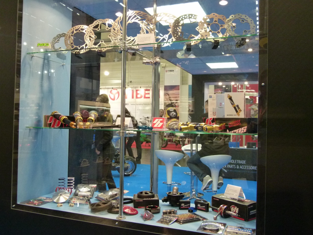 Intermot Köln 2012: Ausstattung, Bekleidung & Zubehör