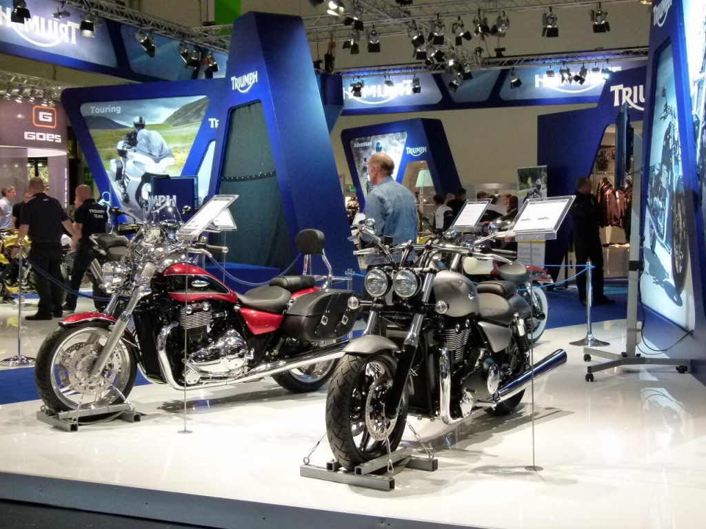 Intermot Köln 2012: Cruiser-Bikes und Renn-Boliden