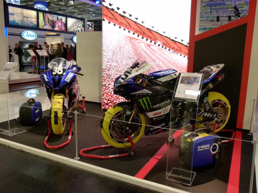 Intermot Köln 2012: Premierenfeuerwerk auf der Motorradmesse