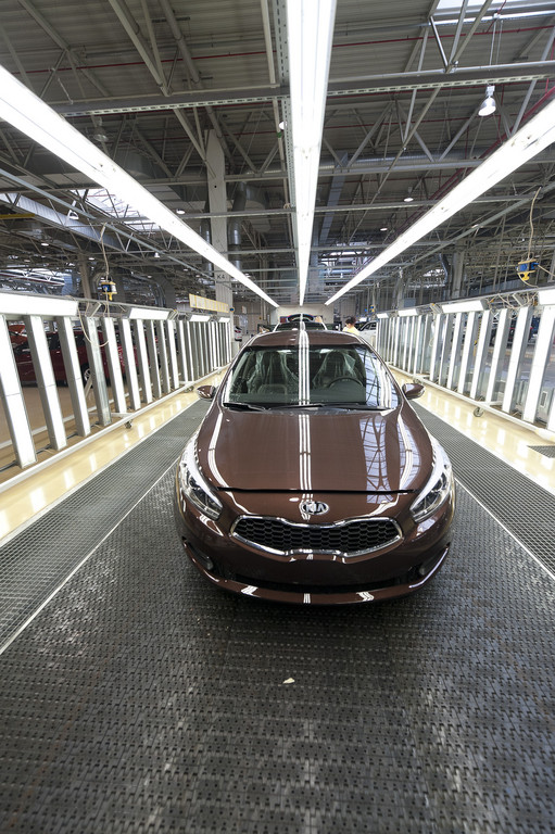 Kia baut in Zilina täglich 1300 Autos
