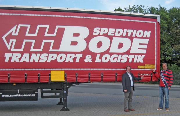 Lkw-Auflieger für die Bahnverladung sparen CO2