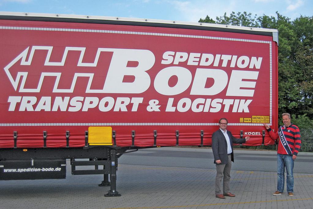 Lkw-Auflieger für die Bahnverladung sparen CO2