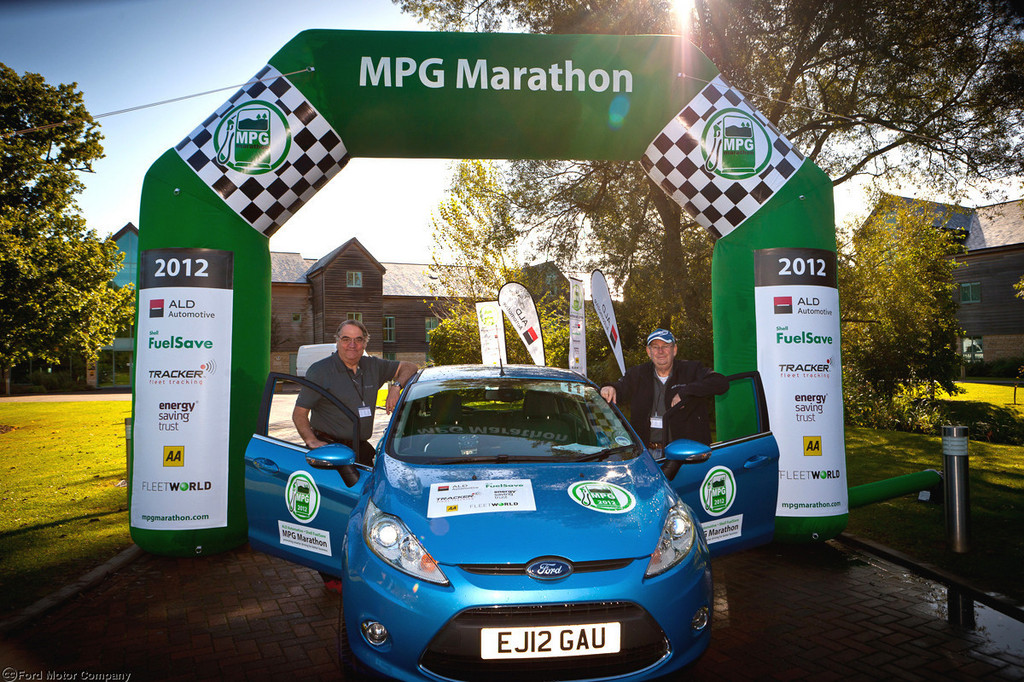 MPG-Marathon: Ford Fiesta kommt mit 2,6 Litern Diesel aus