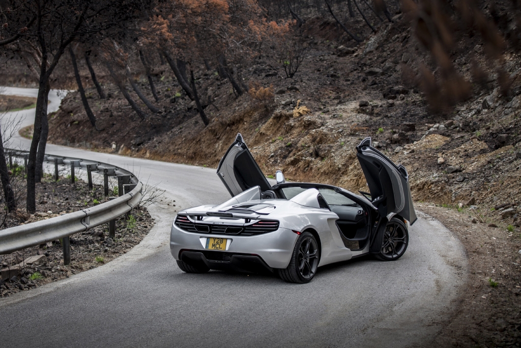 McLaren MP4-12C Spider - Die Windmaschine